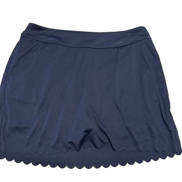 Greg Norman Pants - Greg Norman Ladies Sz Large Tennis Golf Pickleball skort Stretch Pull On Blue